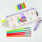 Kids Stationery Kit -10 Pencils(1 Box) , 1 Eraser, 1 Sharpener &  Sticky Notes