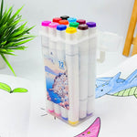 Navratri Dual Tip Professional Artist Marker - Set of 12 Piece
