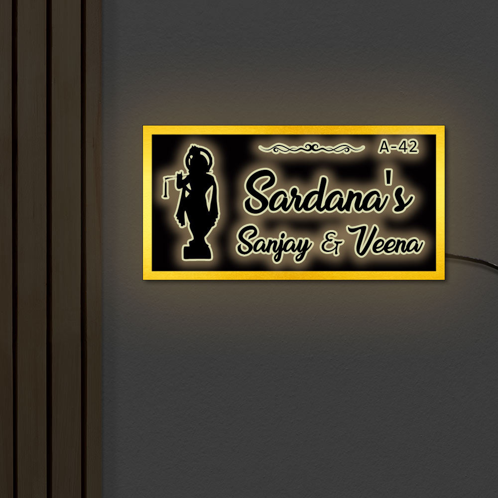 LED Name Plates For Home