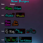 Customized Name Neon Sign Light
