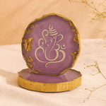 2-Inch Purple Resin Ganesha Frame | Love Craft Gifts