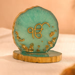 3-Inch Turquoise Resin Ek Onkar Frame | Love Craft Gifts