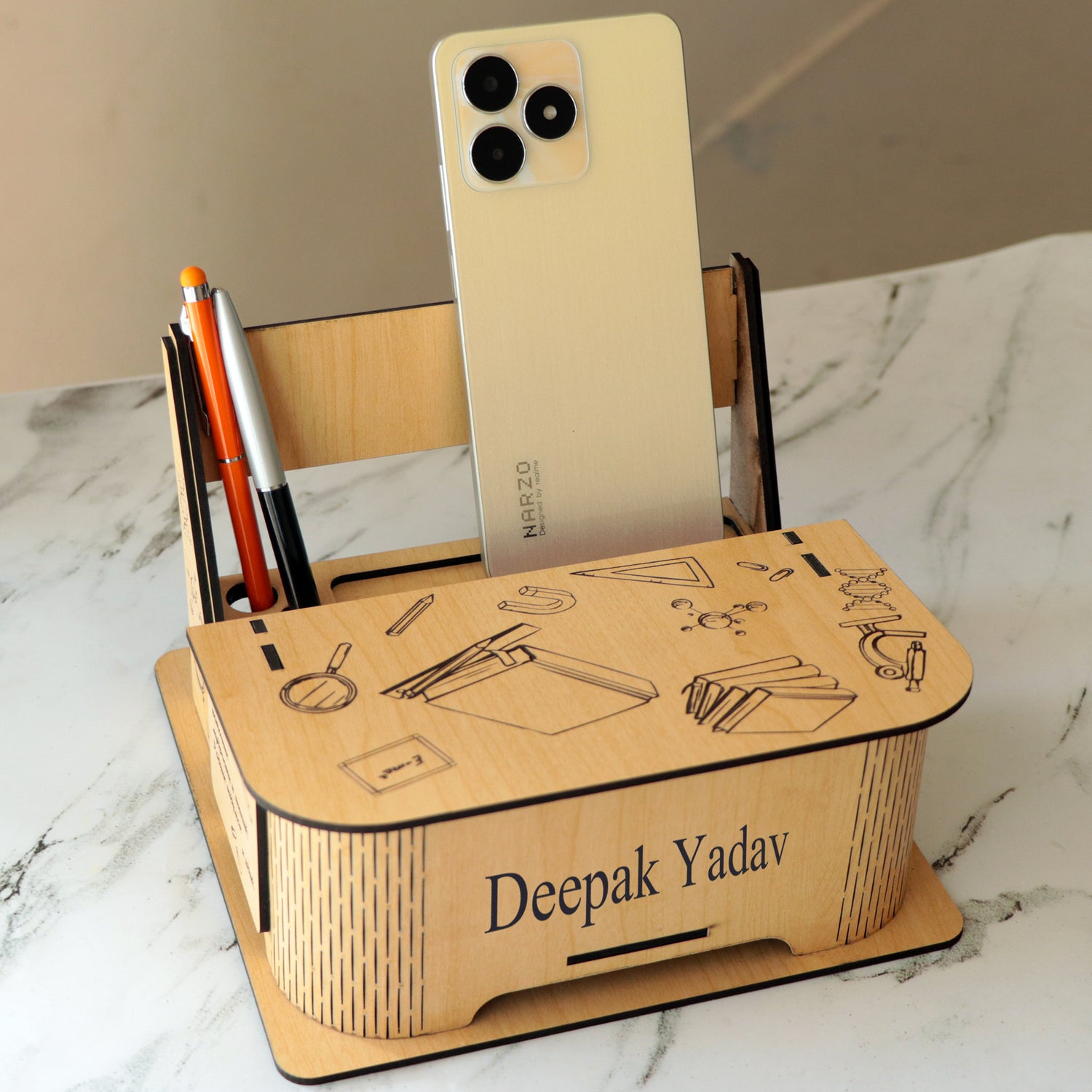 Mobile Stand & Pen Stand for Students | Love Craft Gifts