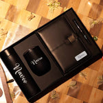 Black Bottle, Mug, Diary And Pen Gift Combo | Love Craft Gifts