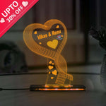 Customized Product Acrylic 3D LED  Lamp- Valentine’s Day Gift