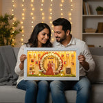 Personalized Miniature 3D Couple Frame With Lights
