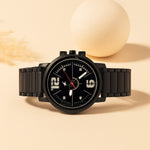 Fastrack Black Sporty Dial Watch with Personalized Gift Box | Love Craft Gifts