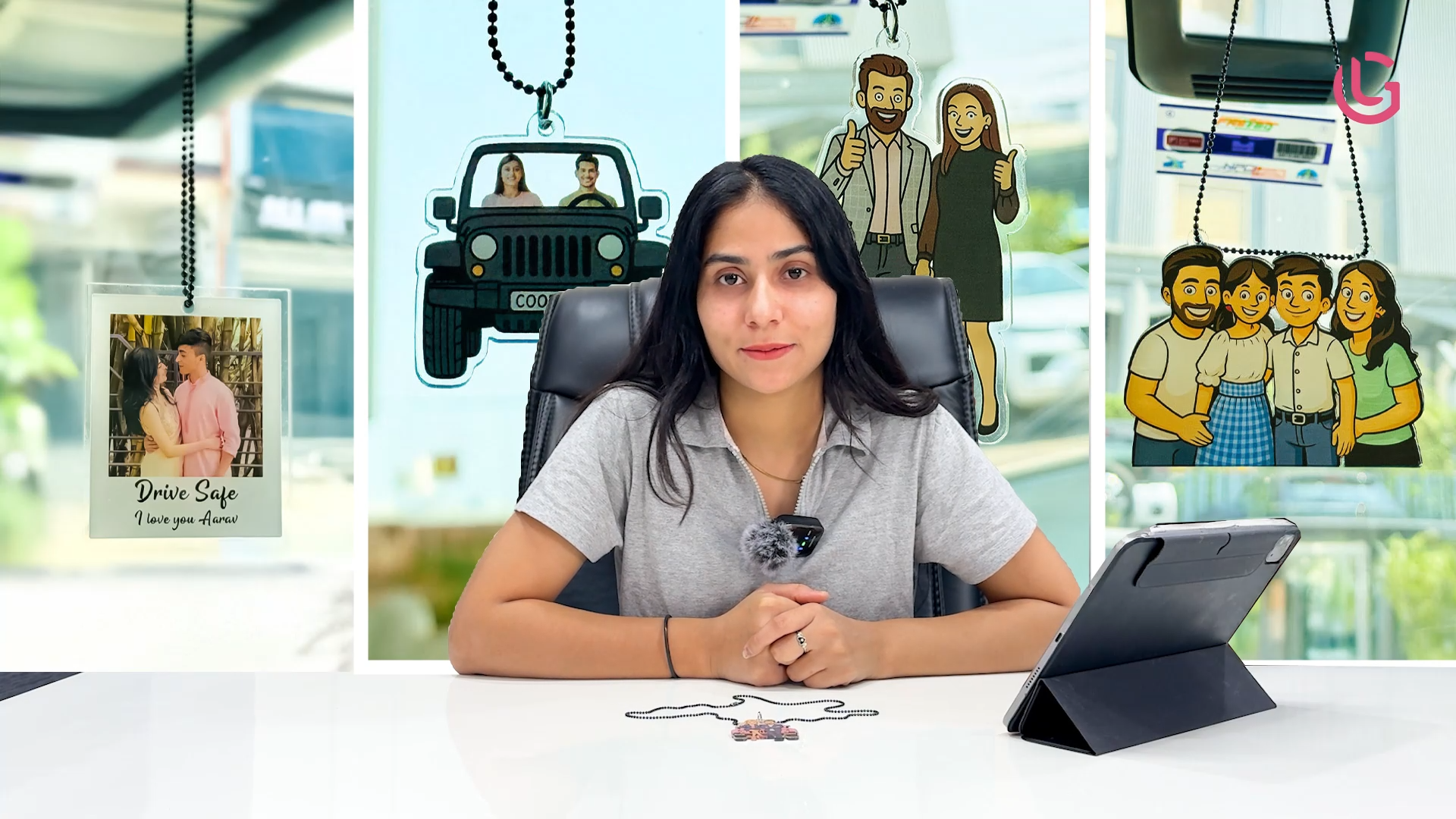 Car Hanger YT thumbnail | Love Craft Gifts