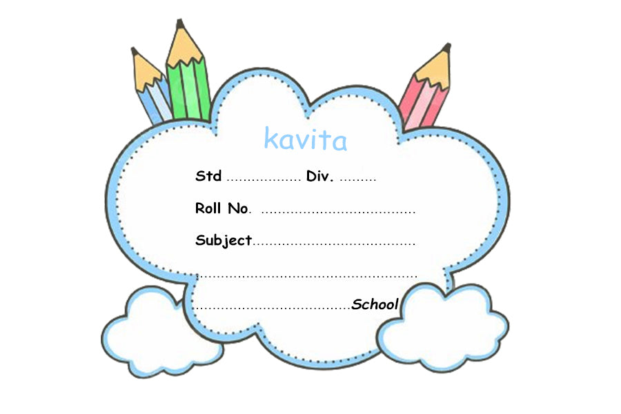 Cloud Name Slips