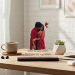 Personalized Couple Acrylic LED Lamp (5 × 7 Inch) | Love Craft Gifts