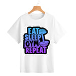Eat Sleep Gym Repeat T-Shirt