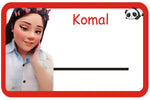 Personalised Cartoon Photo Name Slip | Love Craft Gifts