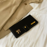 Personalized Women’s Leather Wallet – Custom Name Gift with Charm Accent | Love Craft Gifts