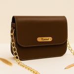 Personalized Premium Leather Sling Bag | Love Craft Gifts