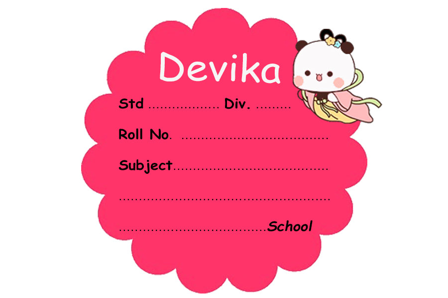 Flower Name Slips