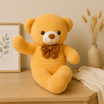 Big Brown Teddy Bear with Elegant Bow – Ultra Soft Plush Toy for Kids & Gifting | Love Craft Gifts