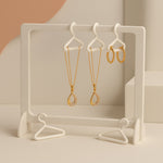Mini White Acrylic Hangers with Stand | Love Craft Gifts