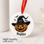 Hallowen Special Name Car Hanger| Love Craft Gifts