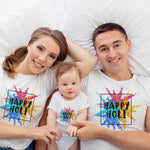 Holi Matching T-shirts for Family Love Craft Gifts