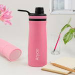 Personalized Unicorn Water Bottle for Kids – Cute Leakproof Design with Straw Lid | Love Craft Gifts