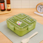 Personalized Green Unicorn Lunchbox with Spoon & Container | Love Craft Gifts