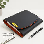 Premium Leather Organizer Diary with Card Holder – Executive Business Planner Folder | Love Craft Gifts