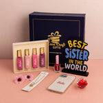 Raksha Bandhan Personalized Perfume Gift Box for Sister | Love Craft Gifts