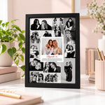 Personalized Friendship Photo Collage Frame | Custom Best Friend Memory Gift | Love Craft Gifts™
