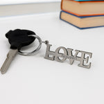 Personalized LOVE Metal Keychain with Name | Love Craft Gifts