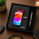 Personalized Premium Diary & Pen Set | Custom Name Executive Office Gift for Professionals | Love Craft Gifts™