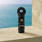 Custom Name Perfume Bottle for Men – Sleek Black Wave Design