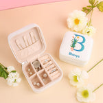 Personalized Jewellery Travel Case with Name & Initial | Love Craft Gifts