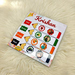 My Colour World – Personalized Kids Colour Learning Board (10×10″) | Love Craft Gifts