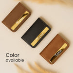 Premium Personalized Leather Business Card Holder | Love Craft Gifts