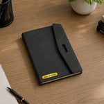 Personalized Premium Leather Diary Organizer with Custom Name – Executive Office Notebook Gift for Men & Women (Standard Gift Size) | Love Craft Gifts™