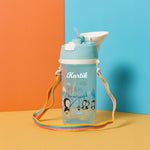 Personalized Penguin Kids Water Bottle with Name | Love Craft Gifts