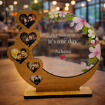 Forever Moments – Personalized Wooden Acrylic Table Frame