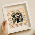 Personalized Wooden Father's Day Frame – Reasons Why We Love You | Love Craft Gifts