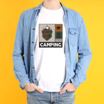 Vintage Camping Printed T-shirt | Love Craft Gifts