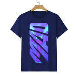 MAD Neon Effect Graphic T-Shirt