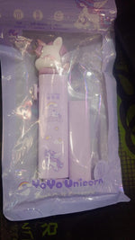 Cute Unicorn Cartoon Eraser Set