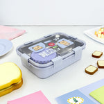 3-Compartment Stainless Steel Thermal Lunchbox - 950ml