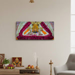 Hanuman Ji Fierce Face Acrylic Wall Art (10 × 21")