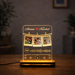 Personalized Spotify Style Acrylic LED Lamp(8x6")