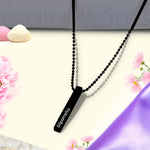 Personalized Bar Pendant – Elegant & Meaningful Jewellery