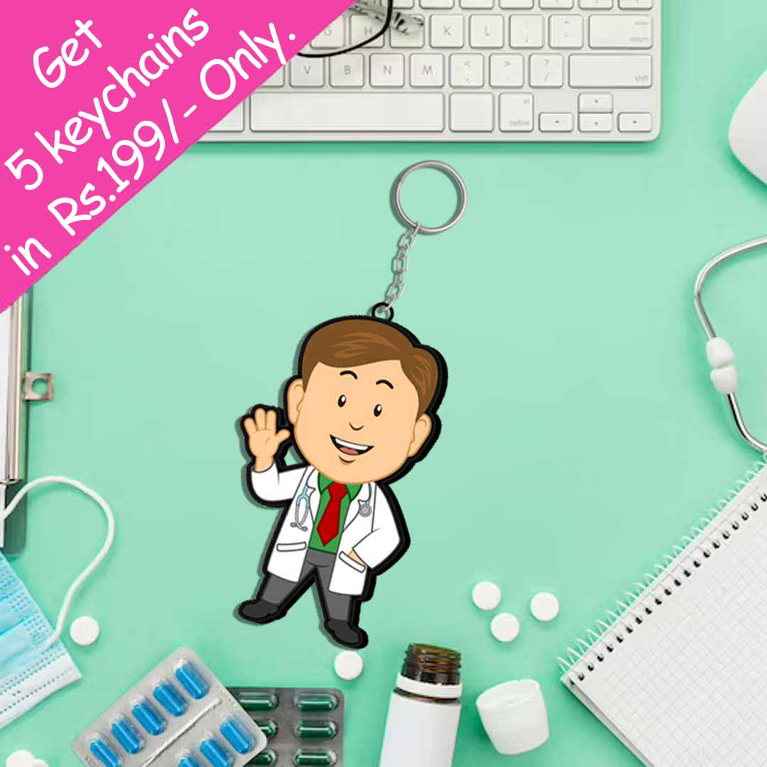 Doctor Keychain- Made for Hospitals & Clinics | Love Craft Gifts