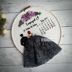Special Embroidery Hoop For Couple | love craft gift
