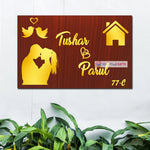 Creative Wooden Home Name Plates-12x15"