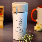 White Stainless Insulated Coffee Mug Or Water Bottle |Love Craft Gifts