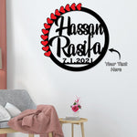 Customized Wooden Name Wall Hanger - love craft gift